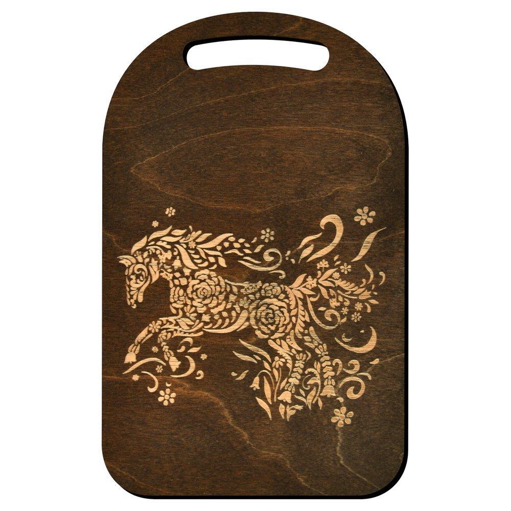 Доска разделочная Мультидом спирит 29х18,5 см гравировка, пакет