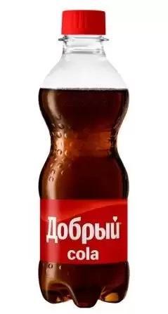 Напиток газированный Добрый кола 330 мл., ПЭТ