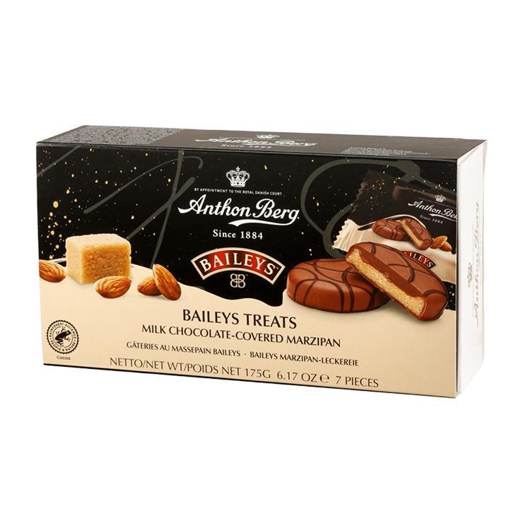 Конфеты Anthon Berg Baileys Treats шоколадные с марципаном 175 гр., картон