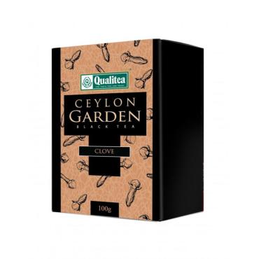 Чай Qualitea Цейлонский сад черный с гвоздикой, 100 гр., картон