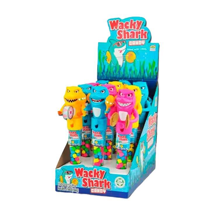 Конфеты Kidsmania Wacky Shark 12 гр., пластиковая упаковка
