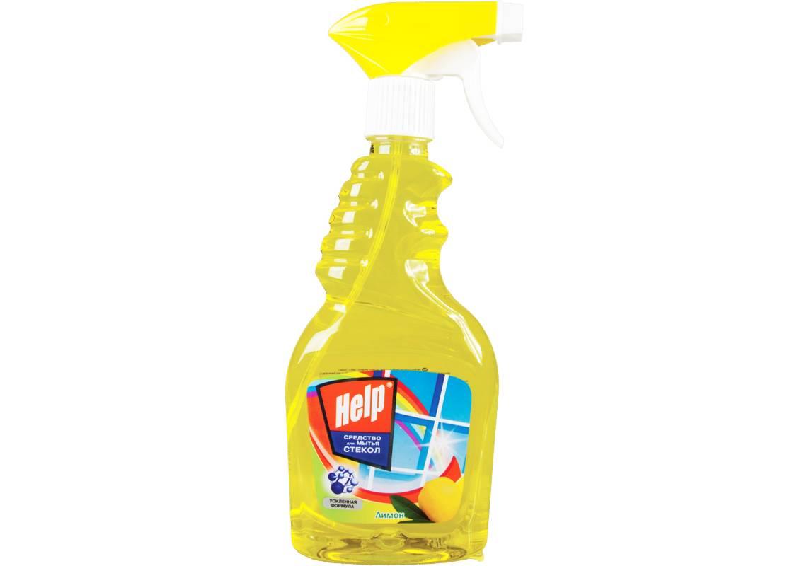 Средство для мытья стекол Help Лимон 750 мл., ПЭТ