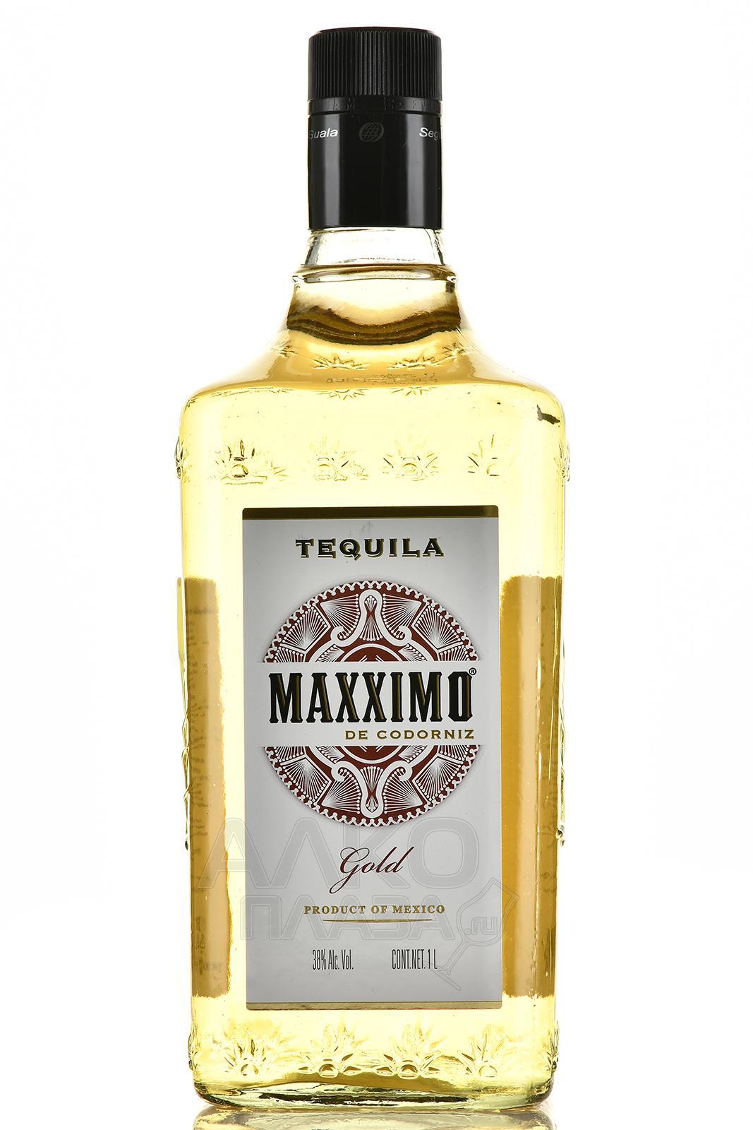 Текила Maxximo de Codorniz Gold 38%"