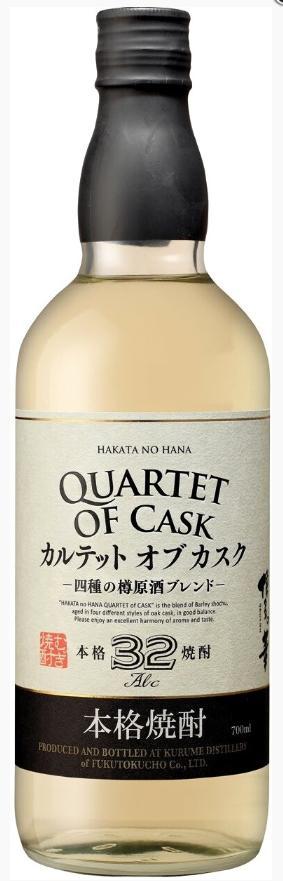 Спиртной напиток (сётю) Квартет оф Каск Хаката Но Хана  32% Япония 700 мл., стекло