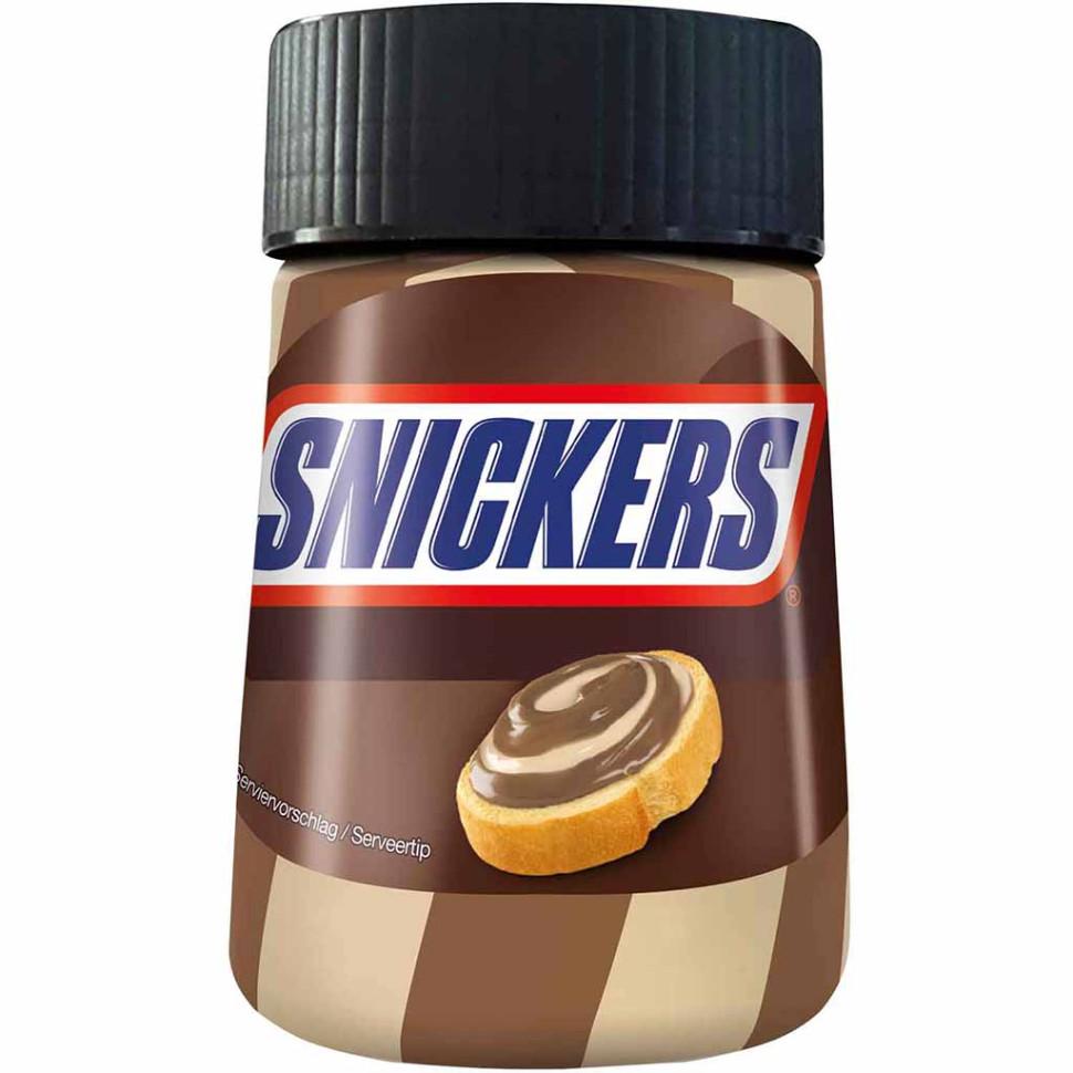 Паста шоколадная Snickers Choc Spread 350 гр., стекло