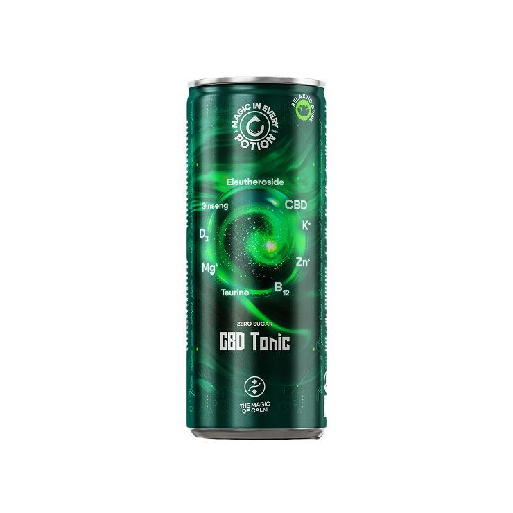 Напиток энергетический Potion Super CBD лимон лайм без сахара 330 мл., ж/б