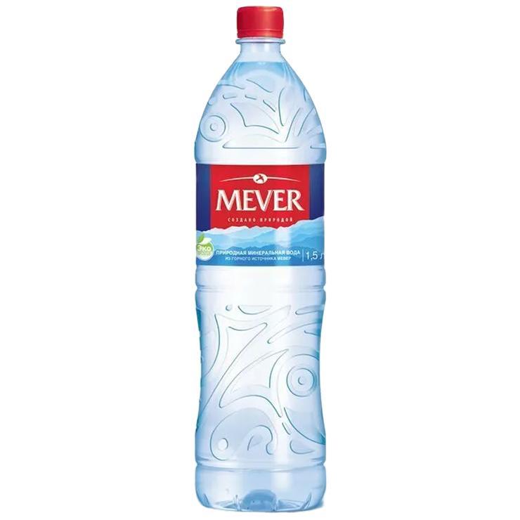 Вода негазированная Mever 1,5 л., ПЭТ