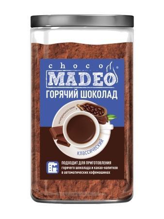 Напиток сухой растворимый Горячий шоколад MADEO, 500 гр., ПЭТ