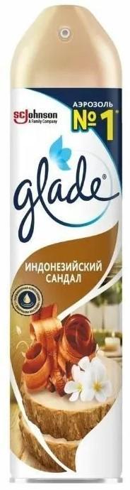 Освежитель воздуха Glade Индонезийский сандал 300 мл., баллон