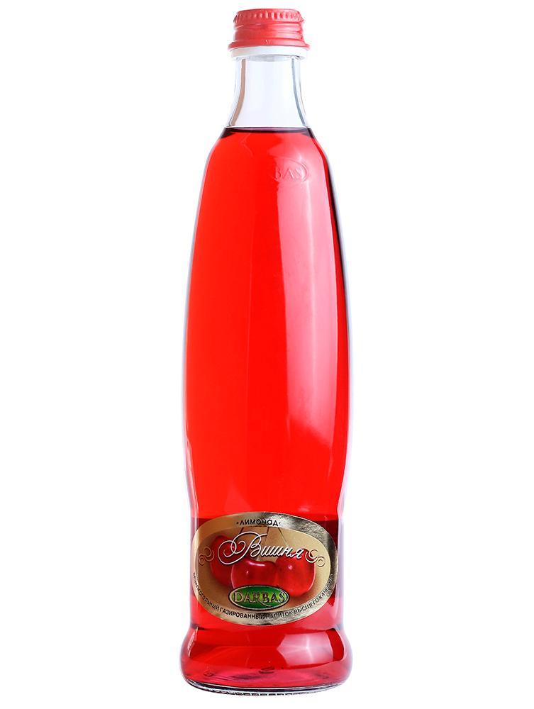 Напиток газированный Darbas вишня 500 мл., стекло