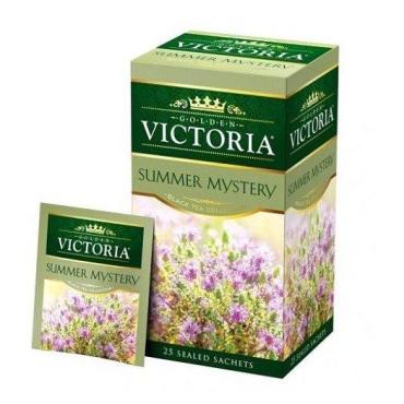 Чай Golden Victoria Summer Mystery 25 пакетиков, 50 гр., картон
