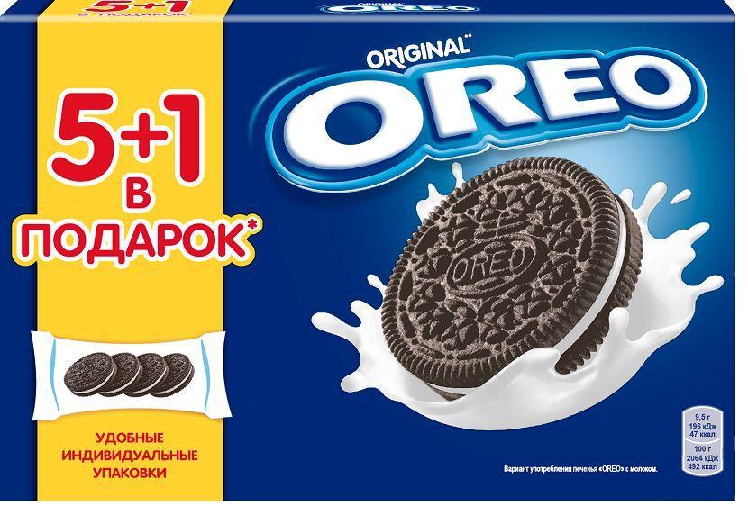 Печенье Oreo ваниль 228 гр., картон