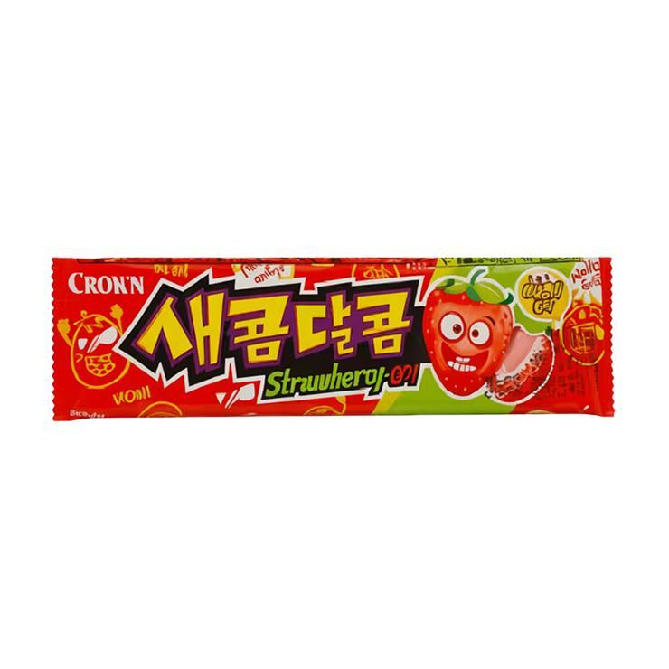 Жевательная резинка SAEKOM dalcom strawberry 29 гр., обертка