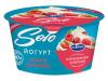 Йогурт Ecomilk Solo 4.2% с малиной и земляникой, 130 гр., пластиковый стакан