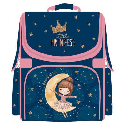 Ранец ArtSpace Junior Princess 37х28х21 см 1 отделение 3 кармана анатомическая спинка, пакет