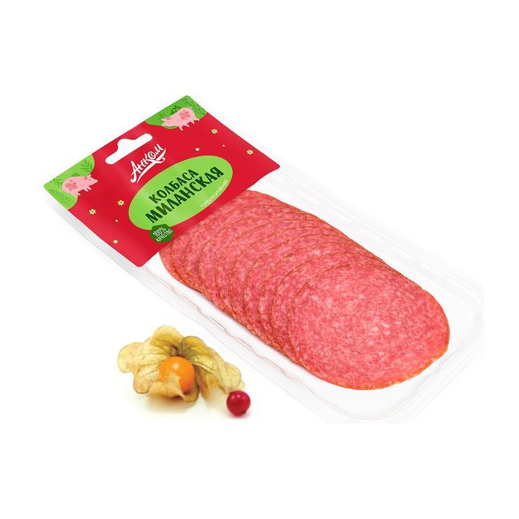 Колбаса сырокопченая Анком Миланская 100 гр., вакуум
