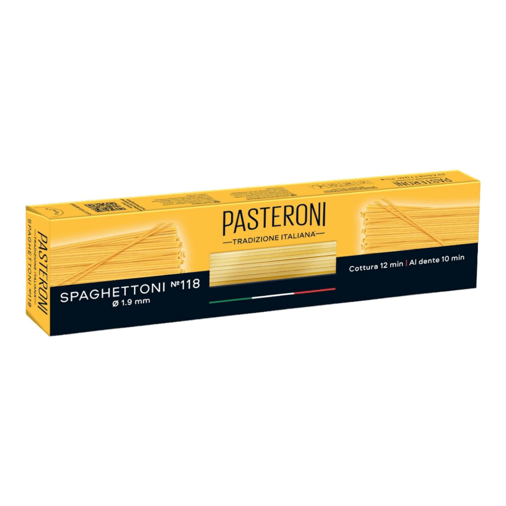 Макаронные изделия Pasteroni Spaghettoni №118 400 гр., картон