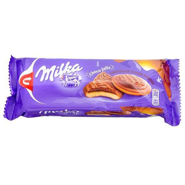 Печенье Milka Choco Jaffa 128 гр., флоу-пак