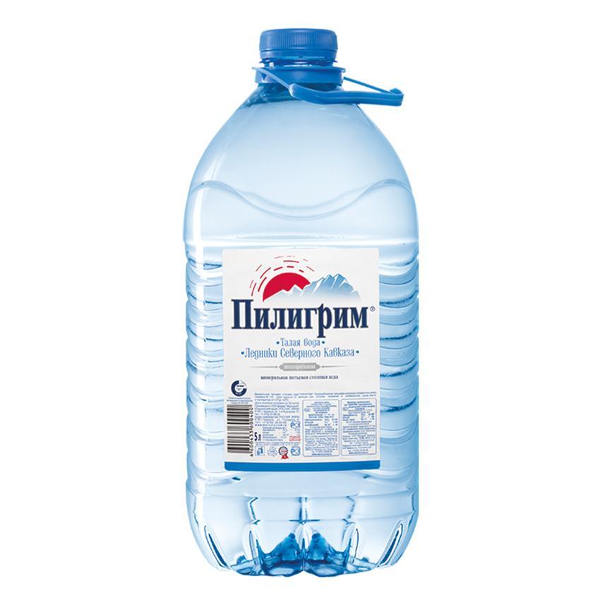Вода Пилигрим минеральная питьевая столовая негазированная 5 л., ПЭТ ...