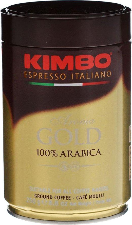 Кофе Kimbo Aroma Gold 100% Arabica молотый