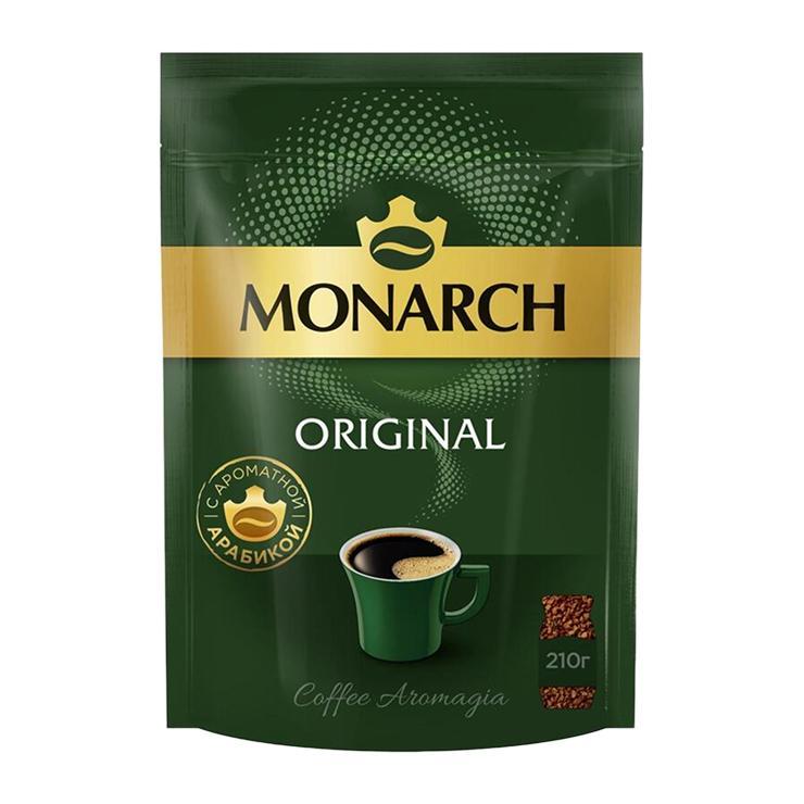 Кофе MONARCH ORIGINAL растворимый сублимированный 210 гр., дой-пак