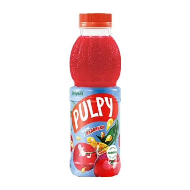 Напиток сокосодержащий Добрый Pulpy вишня 900 мл., ПЭТ