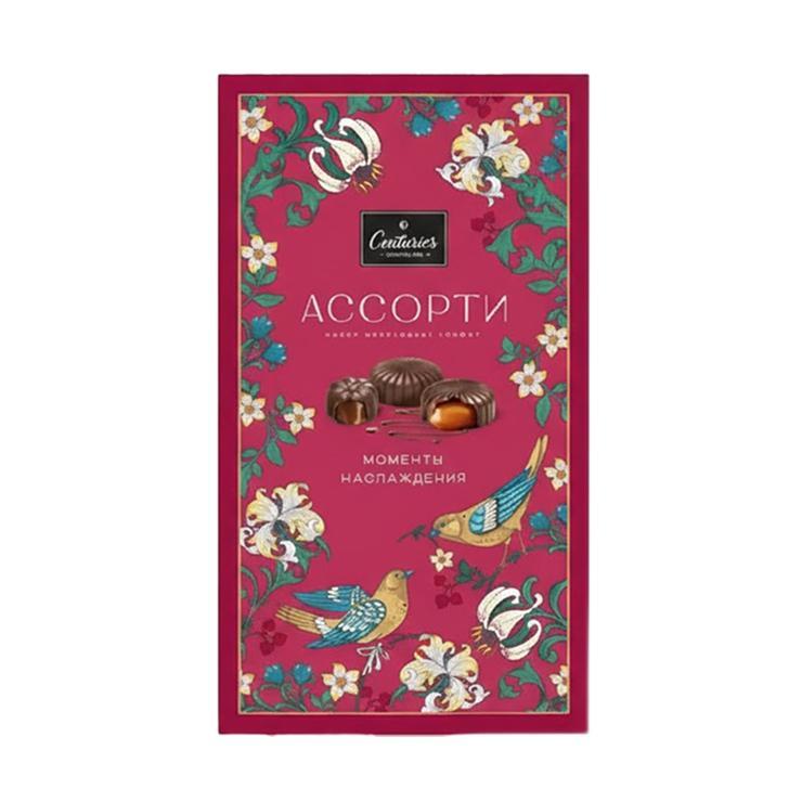 Конфеты COUTURIER моменты наслаждения шоколадные 130 гр., картон