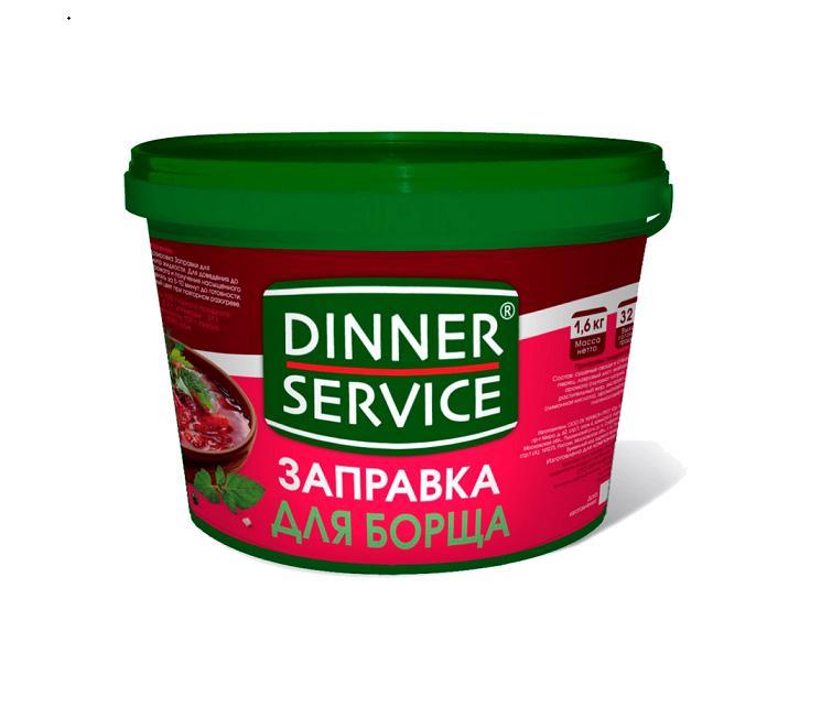 Борщевая заправка Dinner Service 1,5 кг., ПЭТ