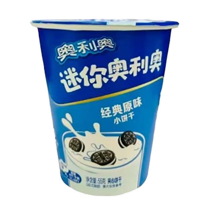 Печенье Oreo Mini Bisquit Cheese 55 гр., стакан