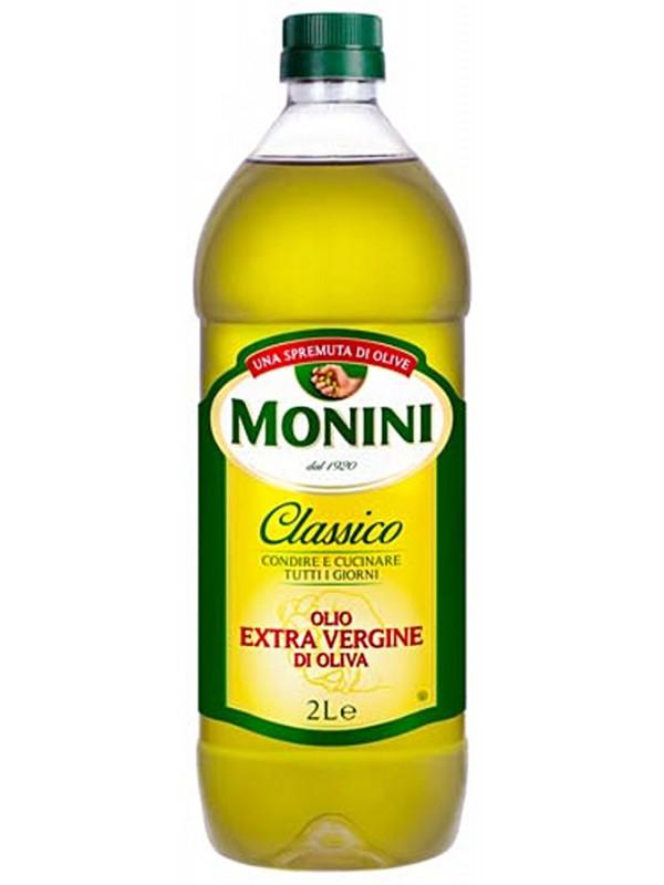 Масло оливковое Monini Extra Virgin нефильтрованное, 2 л., ПЭТ