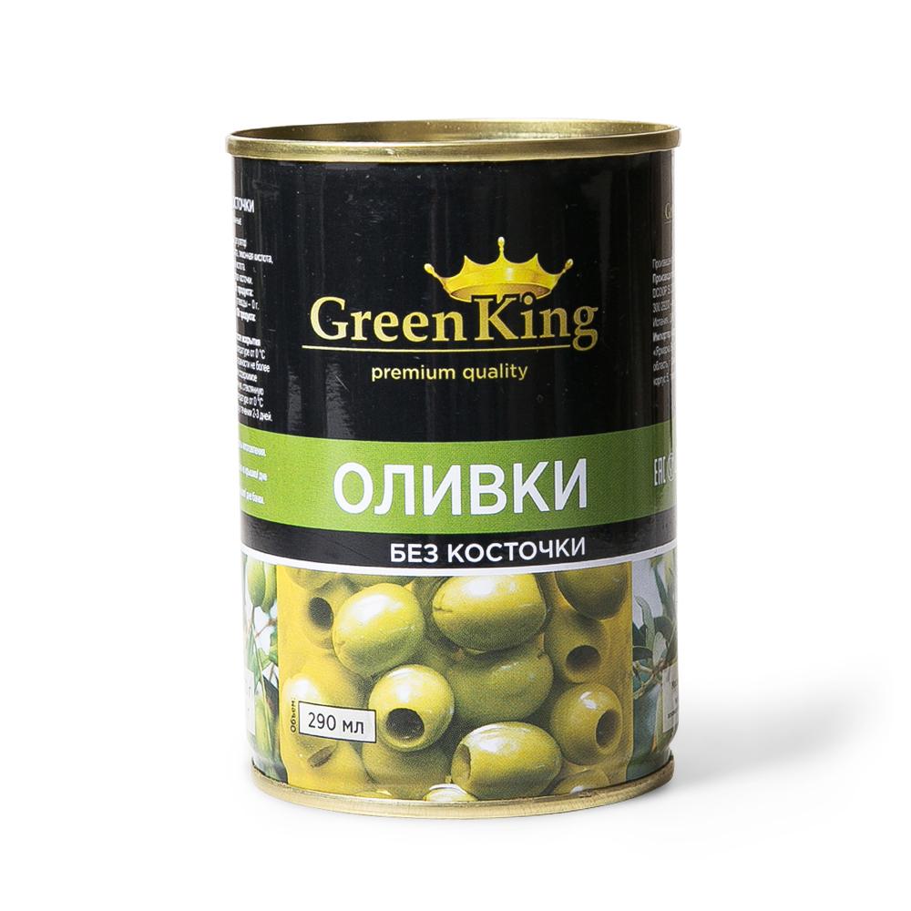 Оливки Green King б/к 290 мл., ж/б