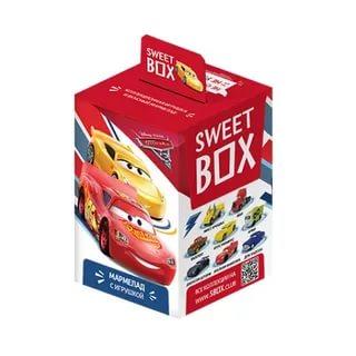 Мармелад Sweet Box Тачки с игрушкой, Конфитрейд, 10 гр., картон