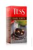 Чай Tess EARL GREY черный с добавками 25 пакетиков, 37.5 гр., картон