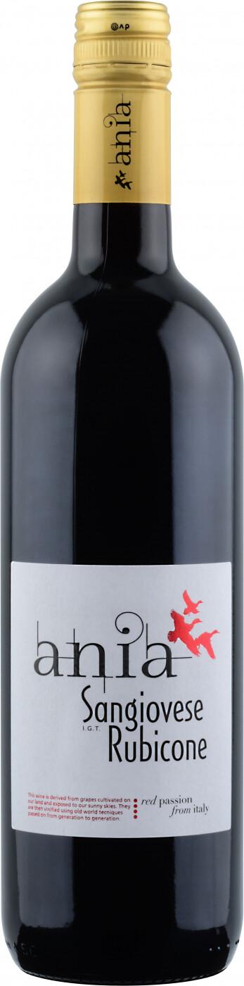 Вино Аниа Санджовезе Апулия красное сухое Италия 750 мл, стекло
