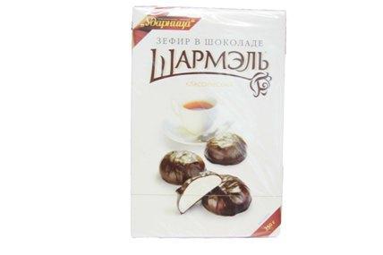 Зефир Шармэль классический в шоколаде 250 гр., картон купить оптом по ...