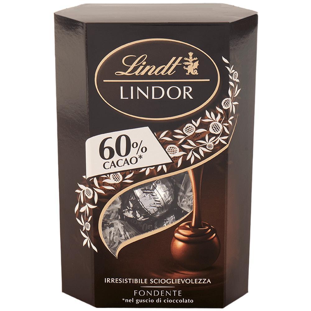 Конфеты LINDT LINDOR Двойной шоколад 200 гр., картон