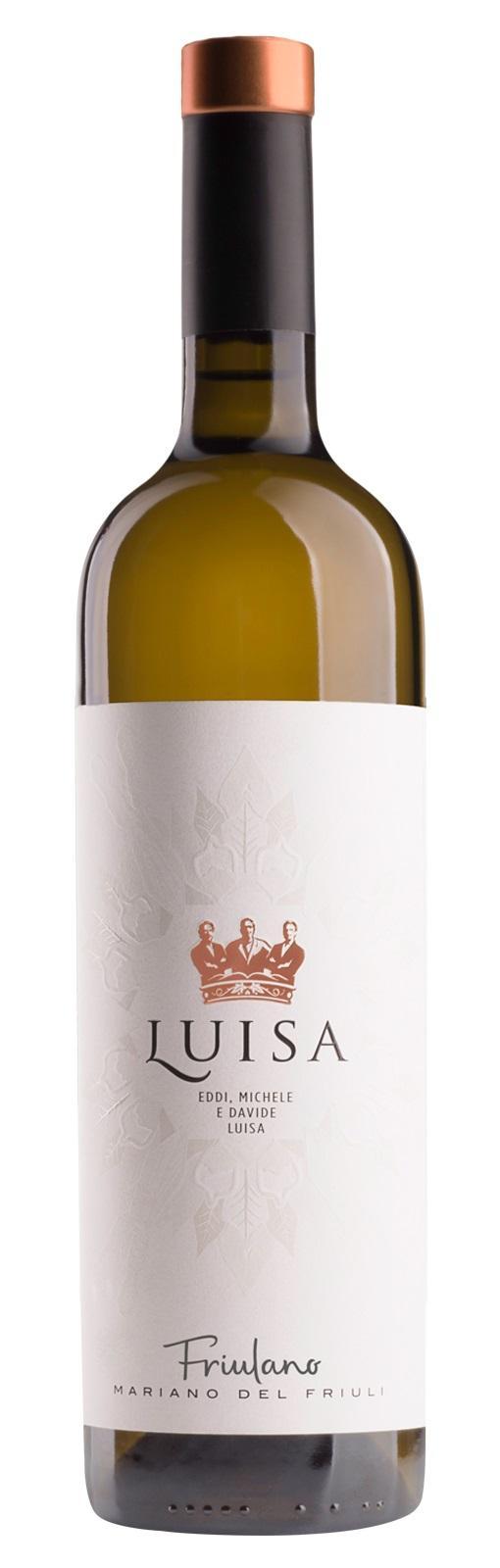 Вино Луиза Фриулиано белое сухое, Италия 750 мл., стекло