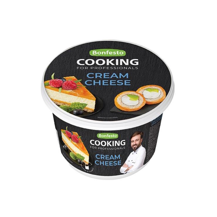 Сыр CooКing Кремчиз 70% 500 гр., Пластиковая банка
