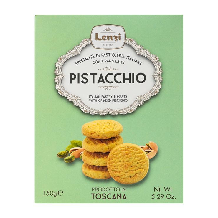 Печенье сдобное Lenzi Pistacchio фисташка 150 гр., картон