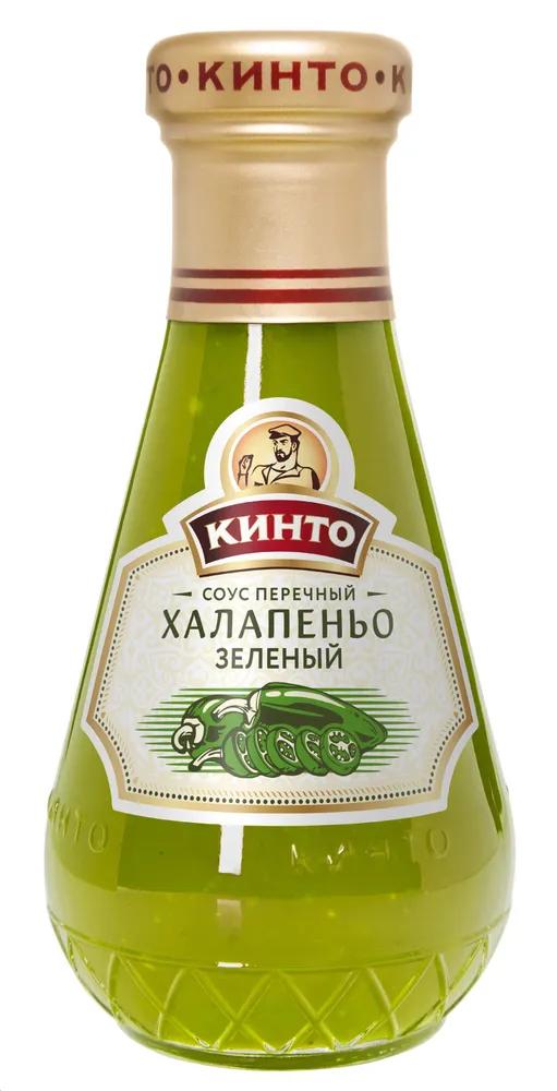 Соус Кинто перечный халапеньо зеленый 190 гр., стекло