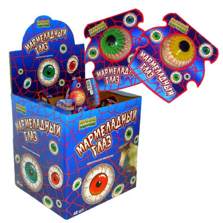 Мармелад Веселый напугай Глаз 12 гр., ПЭТ