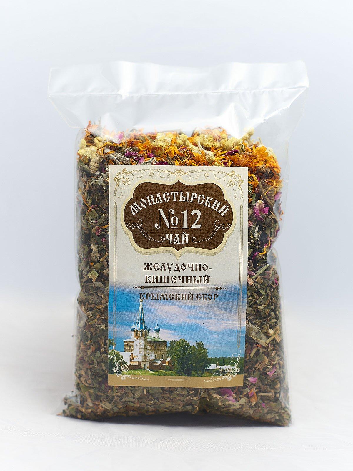 Чай №12 Желудочно-кишечный, Монастырский, 100 гр., пакет