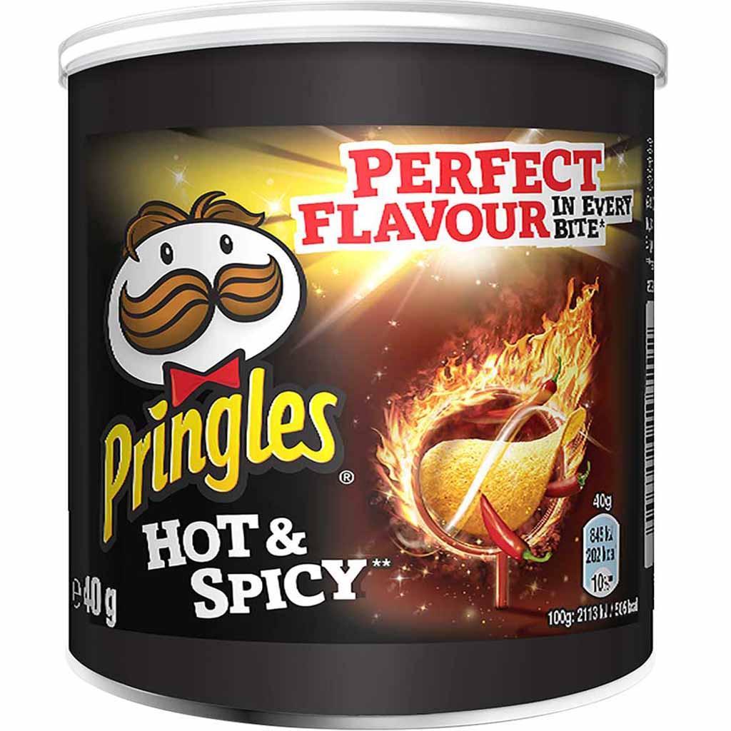 Чипсы Pringles острые пряности 40 гр., туба