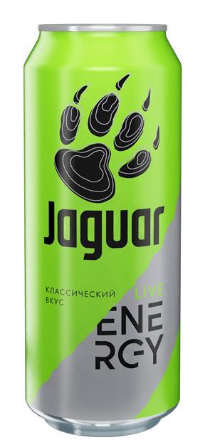 Напиток энергетический Jaguar Live energy 450 мл., ж/б