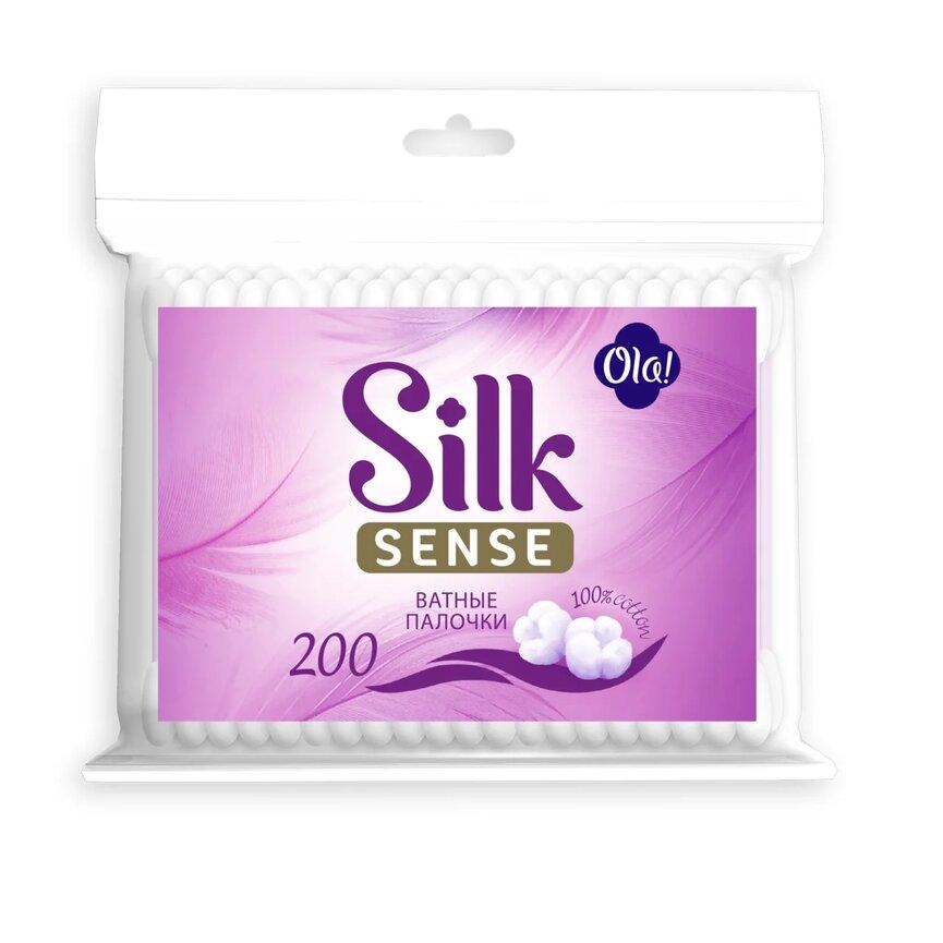 Ватные палочки Ola! Silk Sense в п/э 200 шт. ПЭТ
