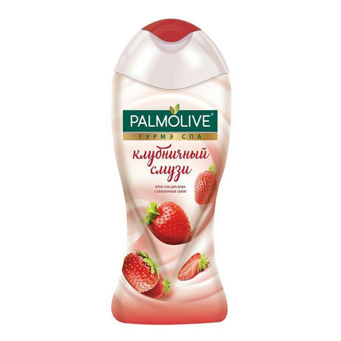 Гель для душа Palmolive Гурмэ Спа Клубничный смузи 250 мл., ПЭТ