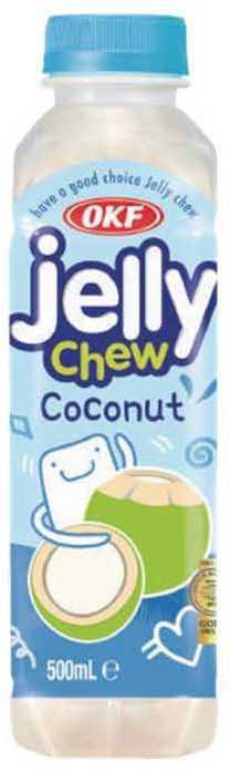 Напиток сокосодержащий OKF Jelly Chew кокос 500 мл., ПЭТ