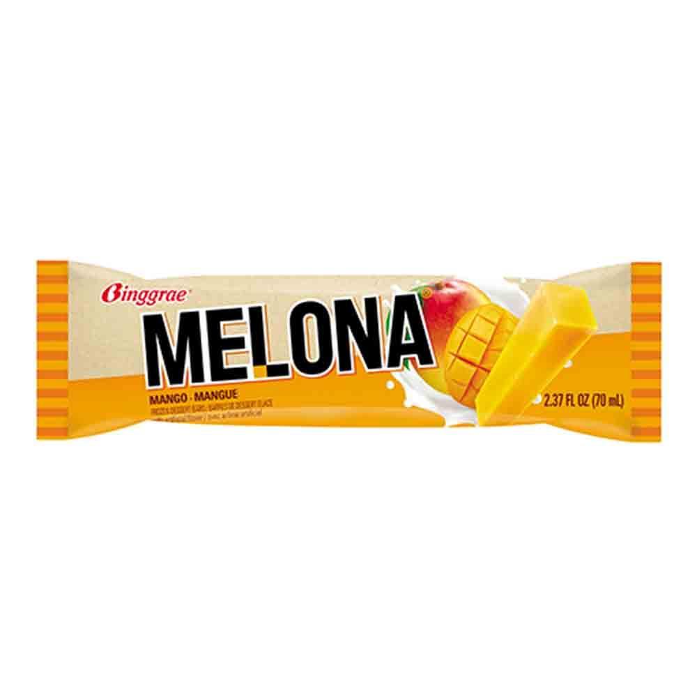 Мороженое Binggrae Melona Манго эскимо 70 мл., флоу-пак