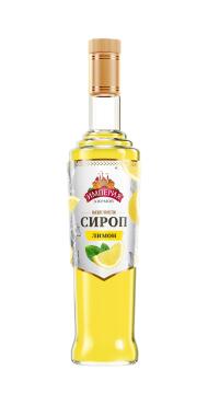 Сироп Империя Джемов лимон сахарный, 920 гр., стекло
