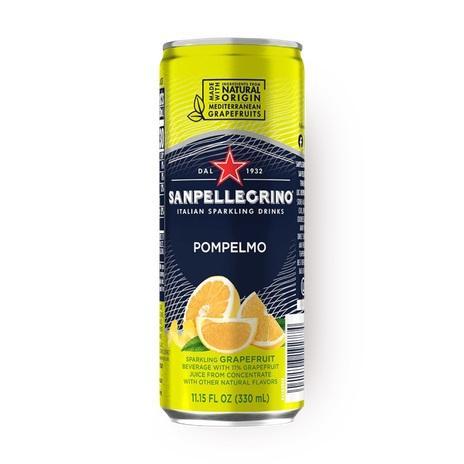 Напиток газированный Sanpellegrino грейпфрут 330 мл., ж/б